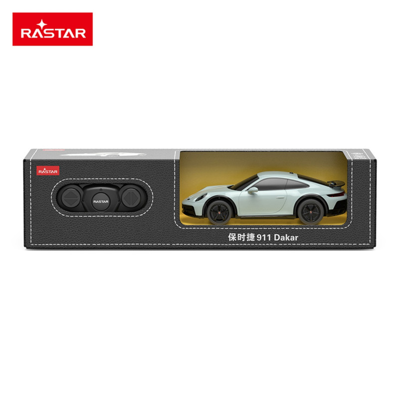 Autko R/C 1:24 Porsche 911 Dakar Miętowy RASTAR