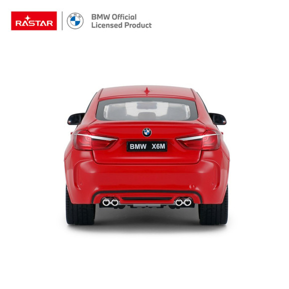 Autko Metalowe 1:24 BMW X6M Czerwone RASTAR