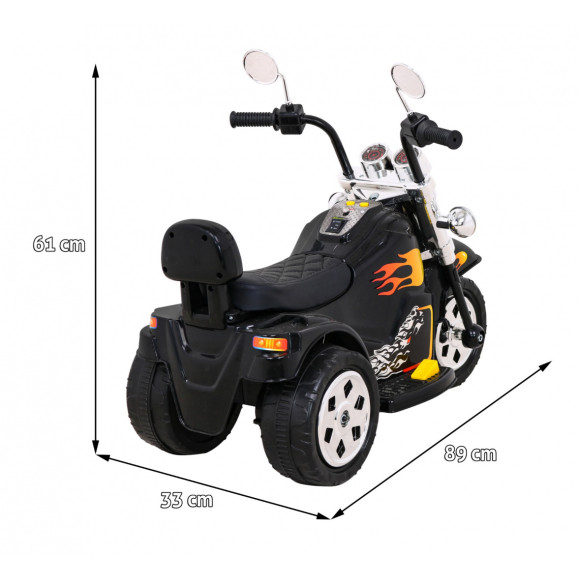 Motorek Hot Chopper Czarny Motorek Hot Chopper Czarny