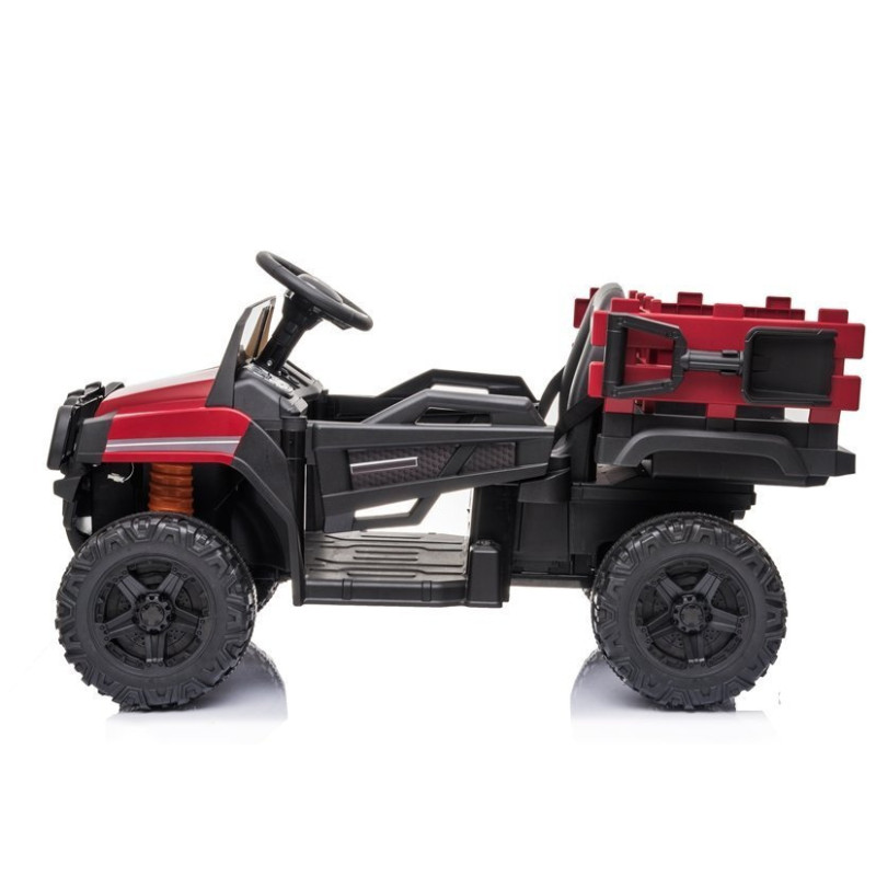 Auto na akumulator BDM0926 Czerwony