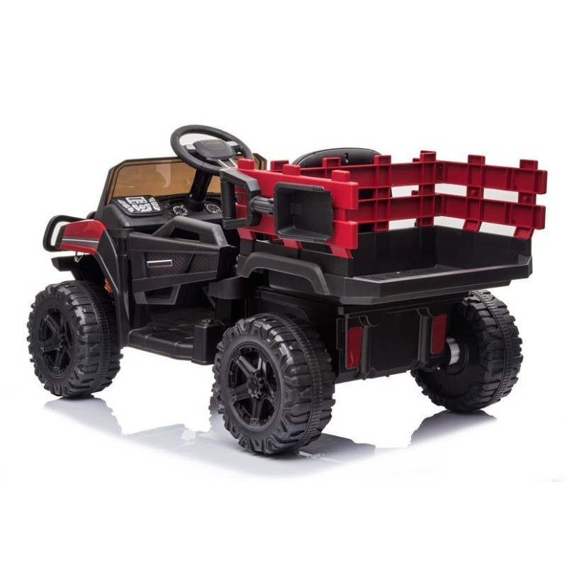 Auto na akumulator BDM0926 Czerwony