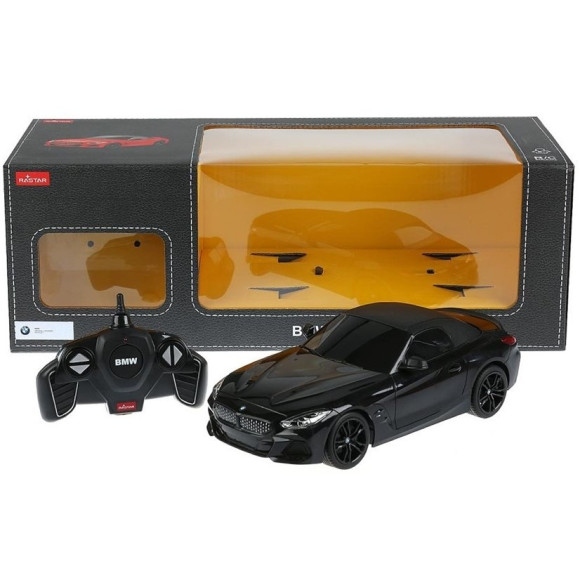 Auto R/C BMW Z4 Roadster Rastar 1:18 Czarne Auto R/C BMW Z4 Roadster Rastar 1:18 Czarne