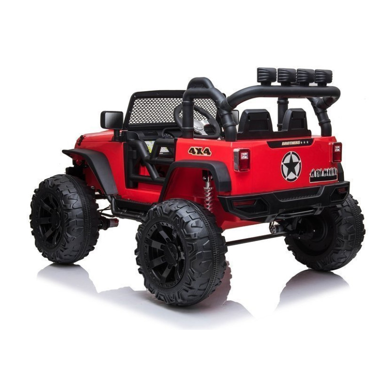 Auto na akumulator Jeep JC666 Czerwony