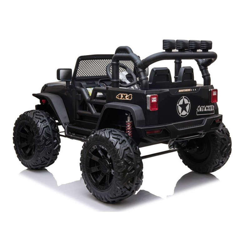 Auto na akumulator Jeep JC666 Czarny Lakierowany