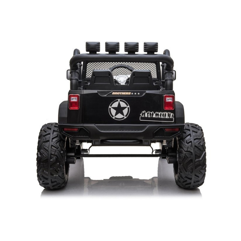 Auto na akumulator Jeep JC666 Czarny Lakierowany