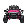 Auto na akumulator Jeep JC666 Różowy Lakierowany
