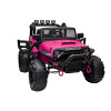 Auto na akumulator Jeep JC666 Różowy Lakierowany