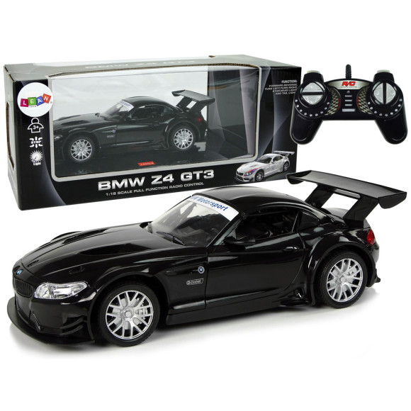 Auto Sportowe R/C 1:18 BMW Z4 GT3 Czarny 2.4 G Światła Auto Sportowe R/C 1:18 BMW Z4 GT3 Czarny 2.4 G Światła