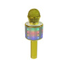 Mikrofon Bezprzewodowy USB Głośnik Nagrywanie Karaoke Model WS-858 Złoty