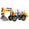 Koparka dla dzieci 3+ Ruchoma łyżka + Otwierana maska + Atrapa silnika