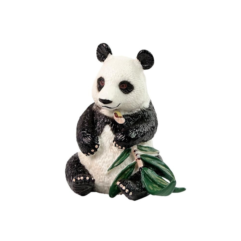 Figurka Zwierzęta Zestaw Panda Jedząca z Małymi