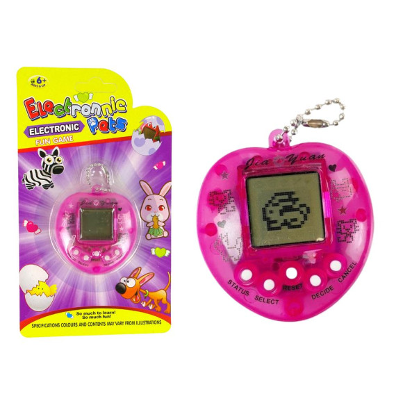 Gra Elektroniczna Tamagotchi Zwierzątko Różowa Gra Elektroniczna Tamagotchi Zwierzątko Różowa