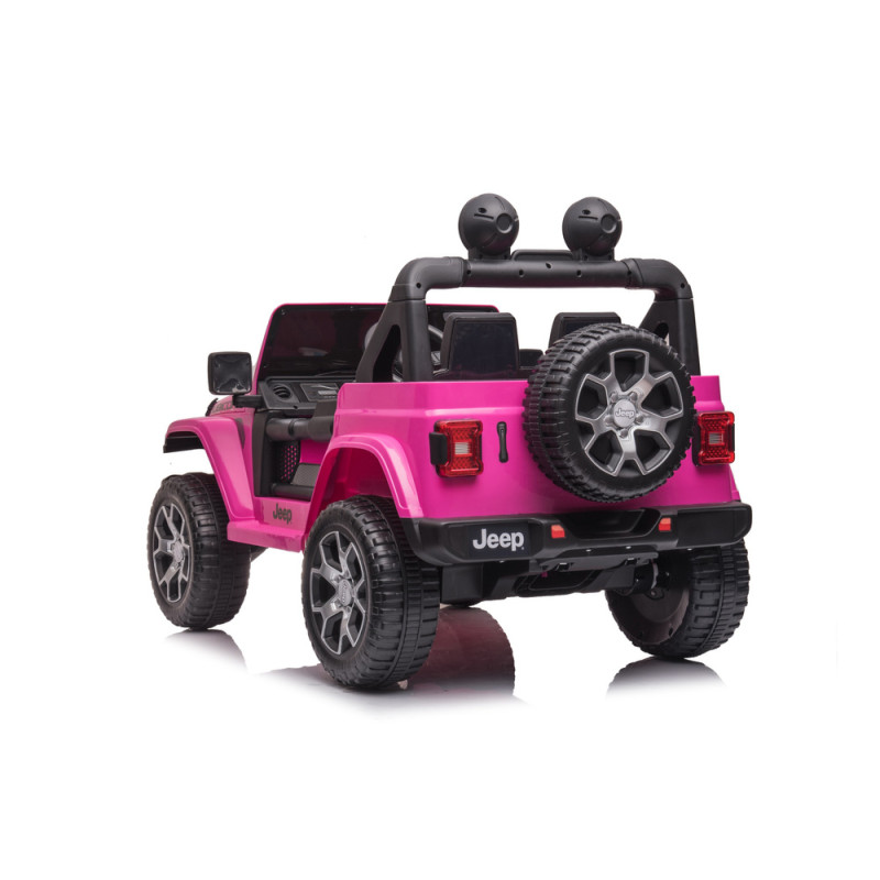 Pojazd na Akumulator Jeep Wrangler Rubicon DK-JWR555 Różowy