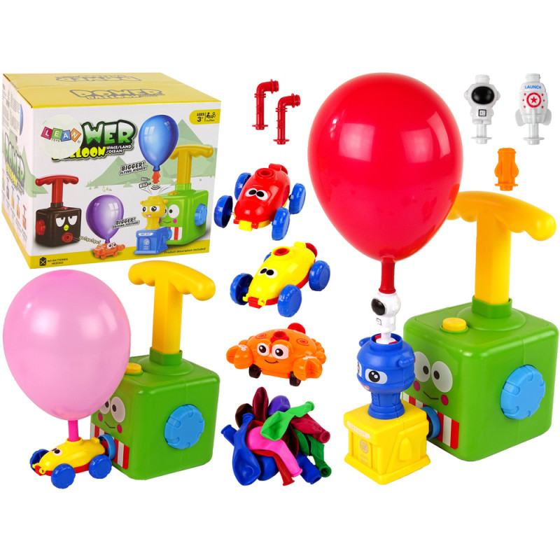 Balonowa Wyrzutnia Autka Samochód Aerodynamiczny