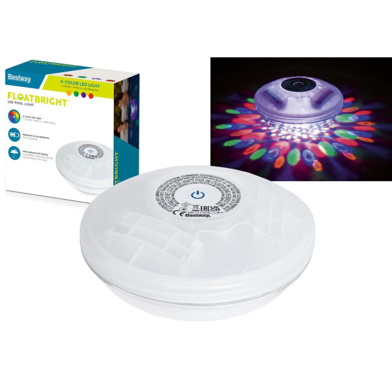 Lampa basenowa oświetlenie LED na baterie Bestway 58419