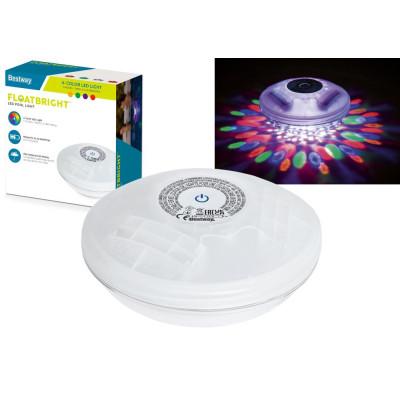 Lampa basenowa oświetlenie LED na baterie Bestway 58419