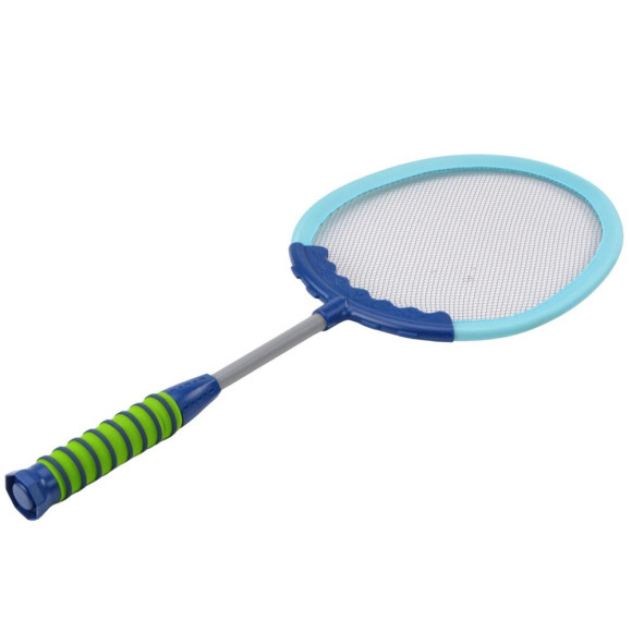 Zestaw 2 Rakietek Do Gry W Badmintona Paletki Lotki Badminton Niebieski