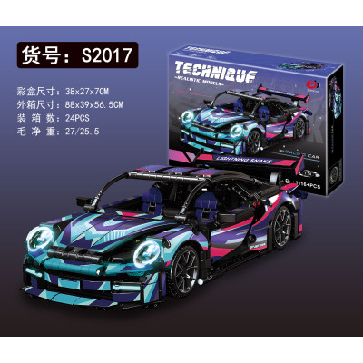 Klocki Auto Sportowe 1116el.