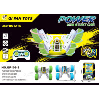 Pojazd R/C POWER STUNT 1:32 Zielony