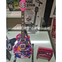 Zestaw Gitara + Wzmacniacz Różowy