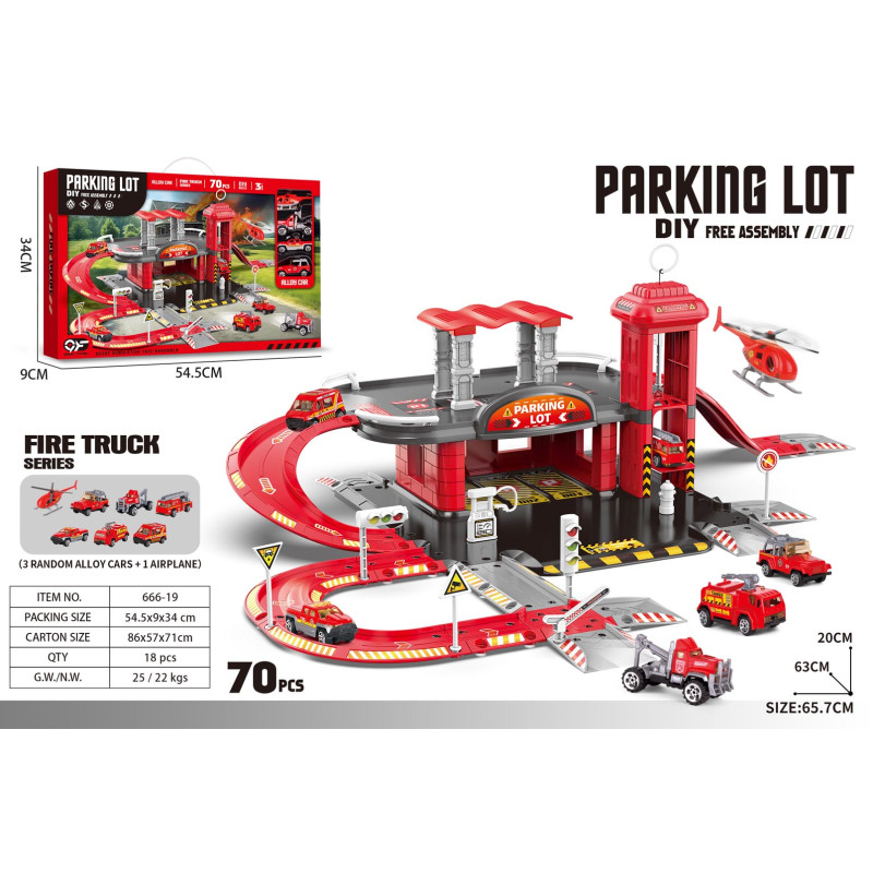 Parking Straż Pożarna + Akcesoria