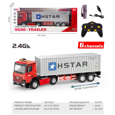 Duży Tir Kontenerowiec R/C