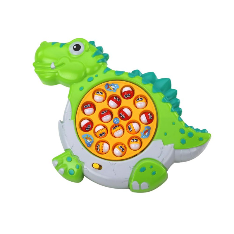 Gra Zręcznościowa Łowienie Rybek Plansza Dinozaur Zielony