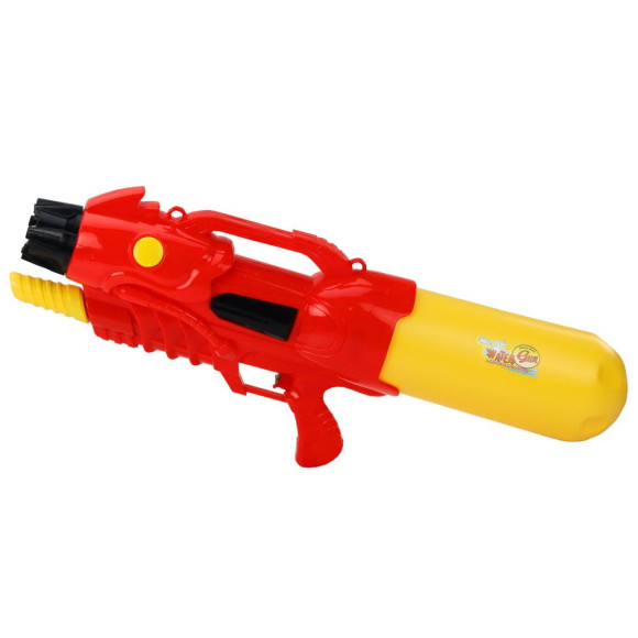 Duży Pistolet Na Wodę 2850ml Regulowana Opaska Czerwony