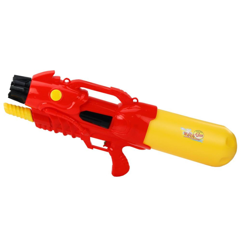 Duży Pistolet Na Wodę 2850ml Regulowana Opaska Czerwony