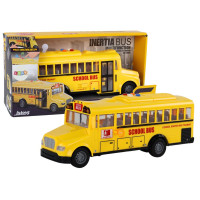 Autobus Szkolny 1:16 Napęd Frykcyjny Otwierane Drzwi Światła Dźwięki Żółty