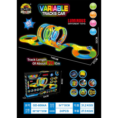 Tor Samochodowy Wyścigowy VARIABLE 162el.