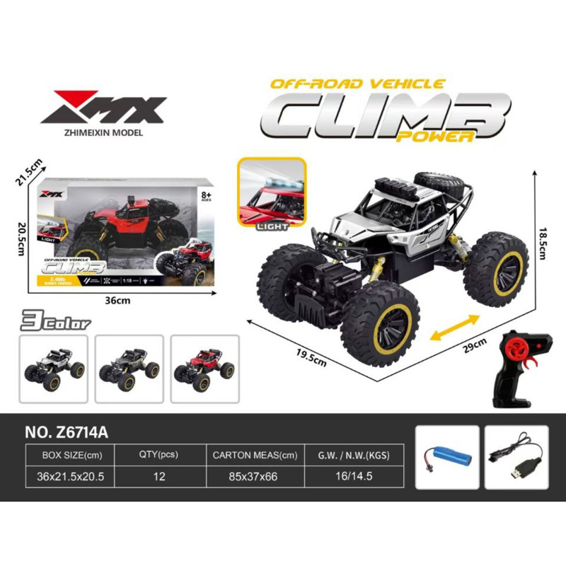 Crawler R/C 1:18 CLIMB POWER