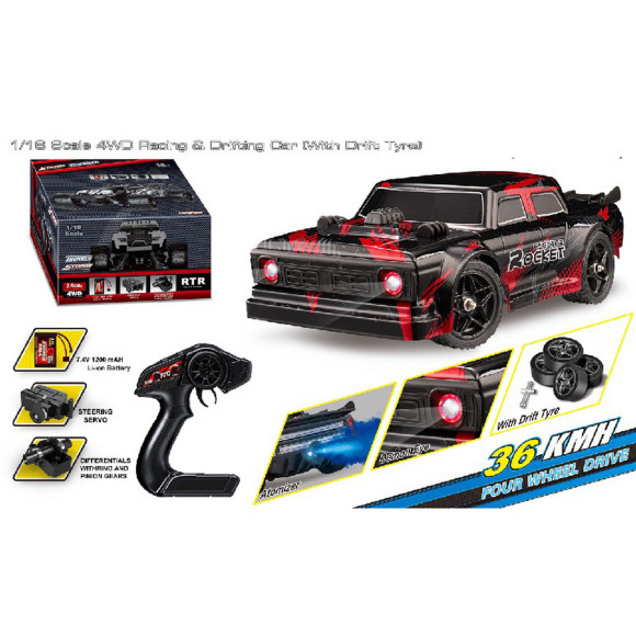 Pojazd do Driftu ROCKET R/C Napęd 4x4