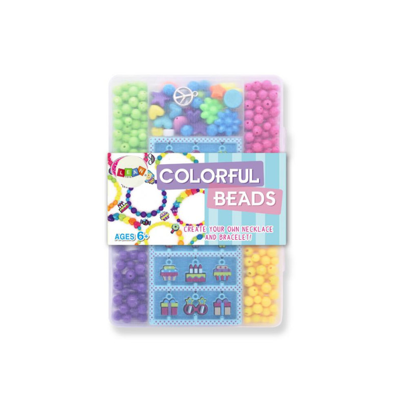 Zestaw Koralików DIY Zawieszki Bransoletki Naszyjniki