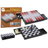 Zestaw Gier 3w1 Plansza Magnetyczna Szachy Warcaby Backgammon