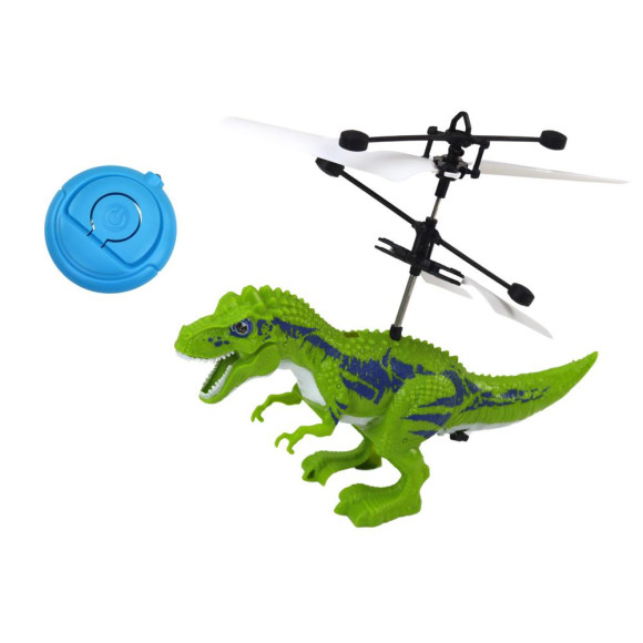 Latający Dinozaur Helikopter Sterowany Ręką Zielony