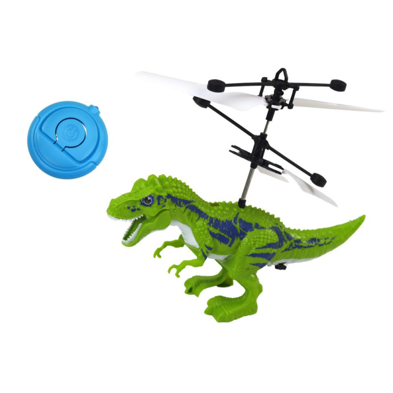 Latający Dinozaur Helikopter Sterowany Ręką Zielony