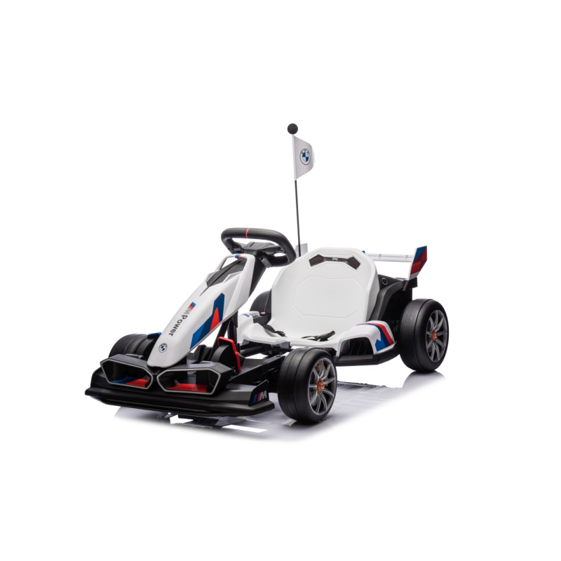 Pojazd Gokart BMW z Funkcją Driftu Biały