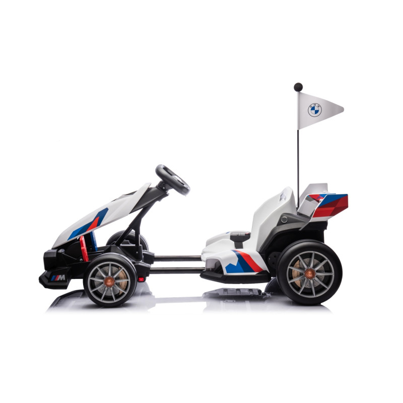 Pojazd Gokart BMW z Funkcją Driftu Biały
