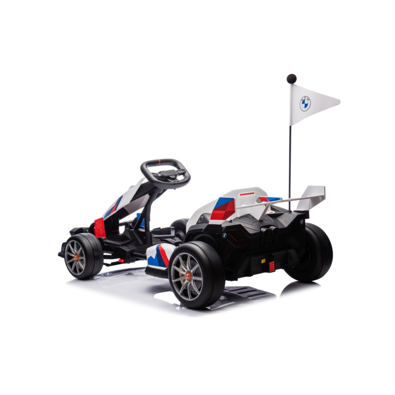 Pojazd Gokart BMW z Funkcją Driftu Biały