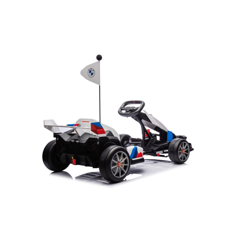 Pojazd Gokart BMW z Funkcją Driftu Biały