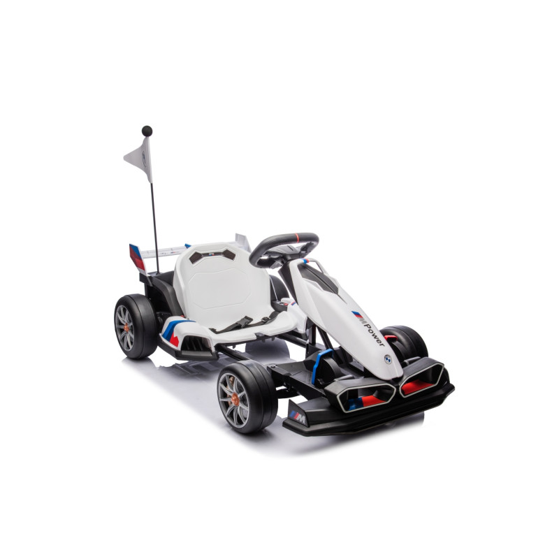 Pojazd Gokart BMW z Funkcją Driftu Biały