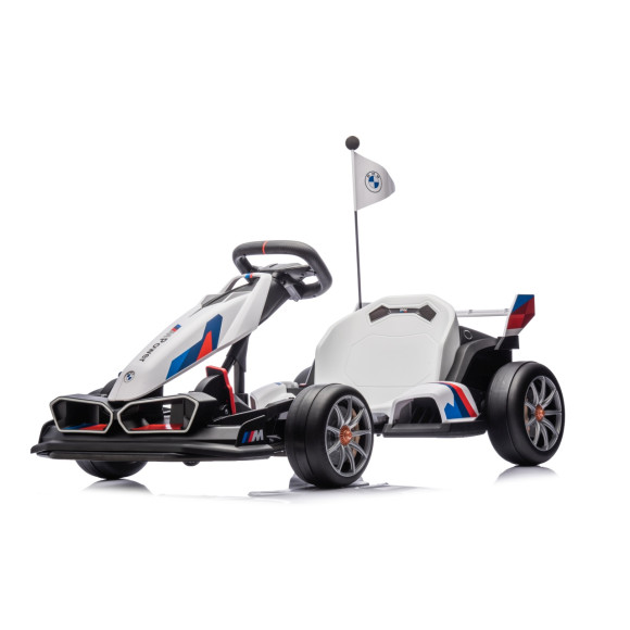 Pojazd Gokart BMW z Funkcją Driftu Biały