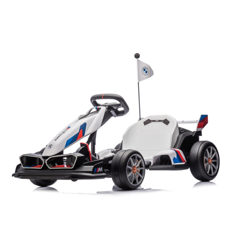 Pojazd Gokart BMW z Funkcją Driftu Biały