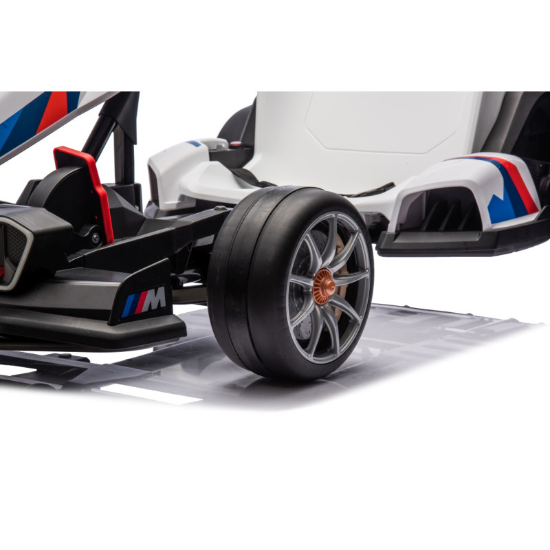 Pojazd Gokart BMW z Funkcją Driftu Biały