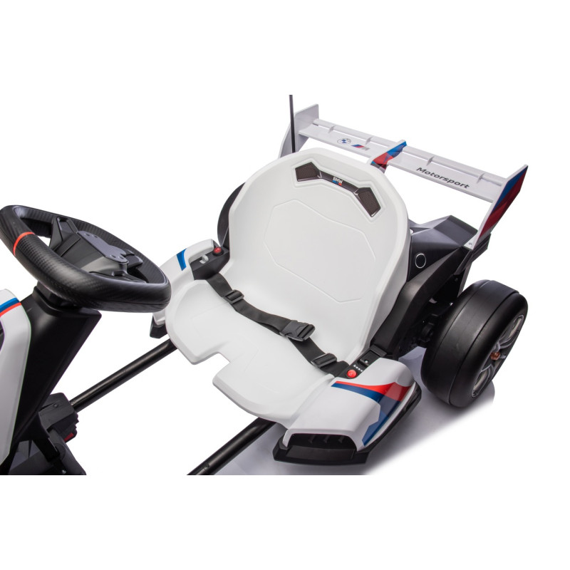 Pojazd Gokart BMW z Funkcją Driftu Biały