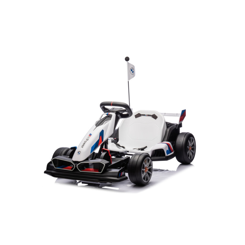 Pojazd Gokart BMW z Funkcją Driftu Biały