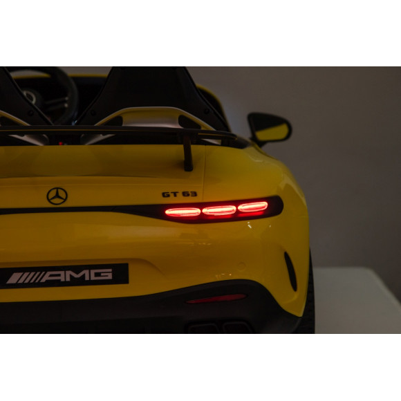 Pojazd Mercedes Benz GT63 AMG Żółty