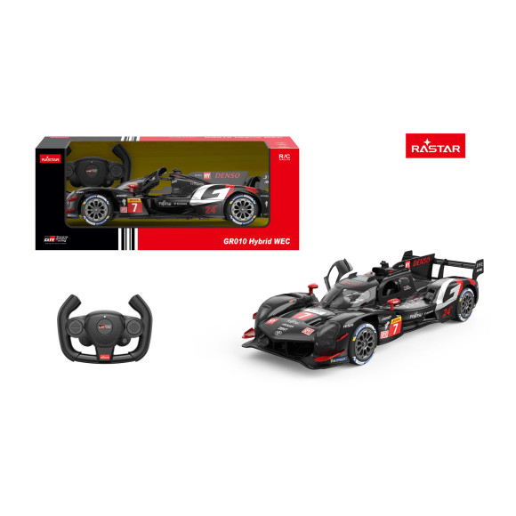 Autko R/C 1:14 Toyota GAZOO Racing GR010 Hybrid Czarny RASTAR