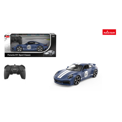Autko R/C 1:16 Porsche 911 Sport Classic Niebieski RASTAR